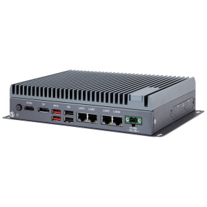 ARBOR SB-244-1N97 Fanless Computer with Intel Alder Lake N97 CPU, 3x 2.5 GbE LAN, 1x GbE LAN, 4 GB memory, multiple I/O